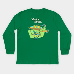 Make Stuff Kids Long Sleeve T-Shirt